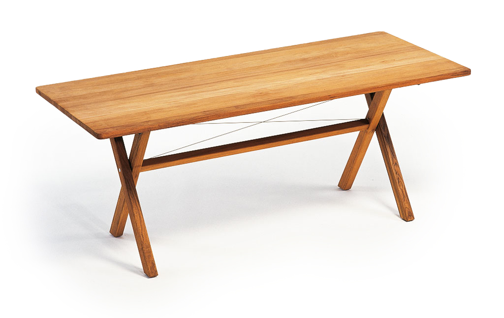 Weishäupl CROSS Tisch Teak 140 x 80 cm 
