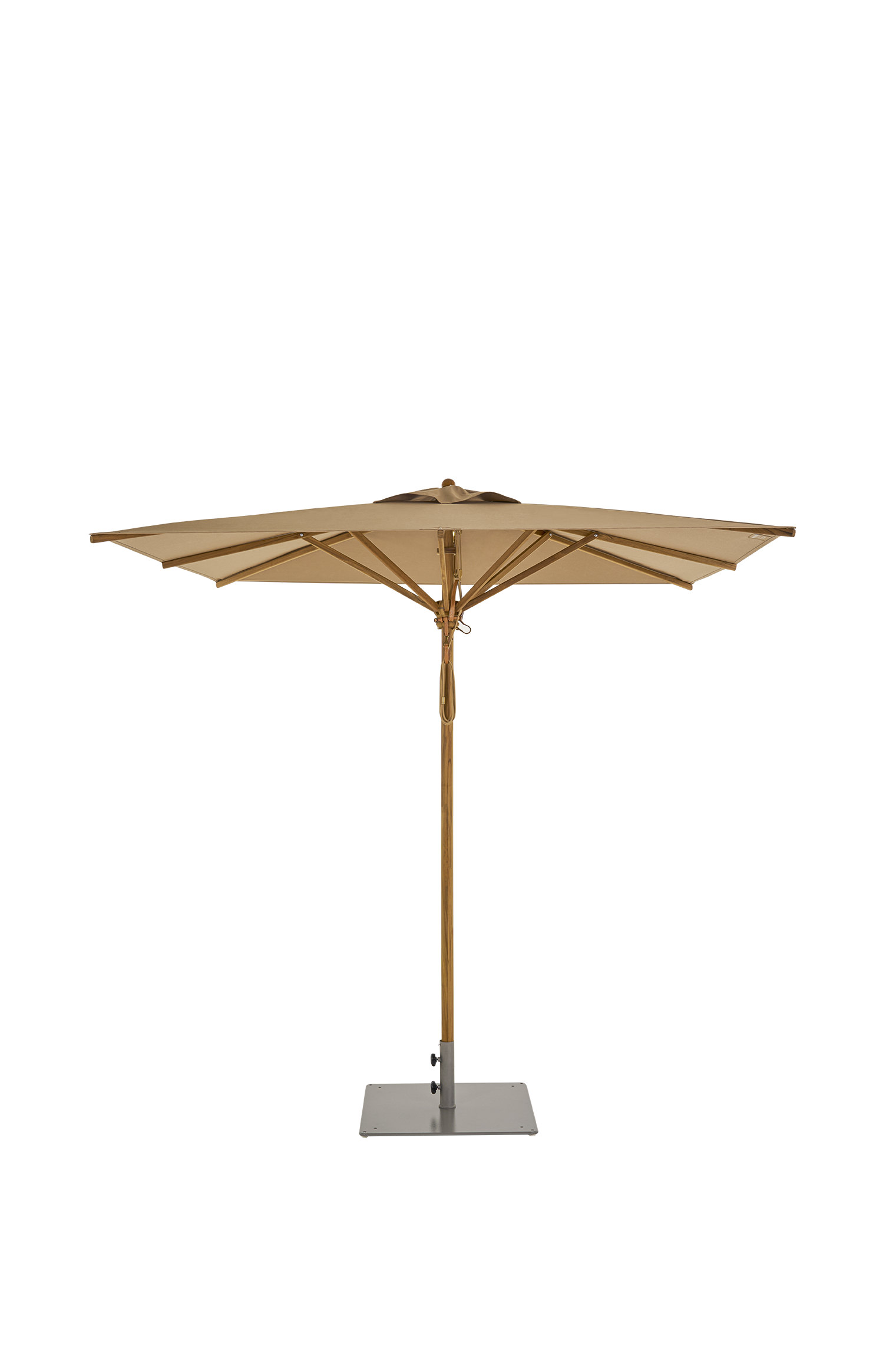 250 x 250 cm Teak Schirm Weishäupl  