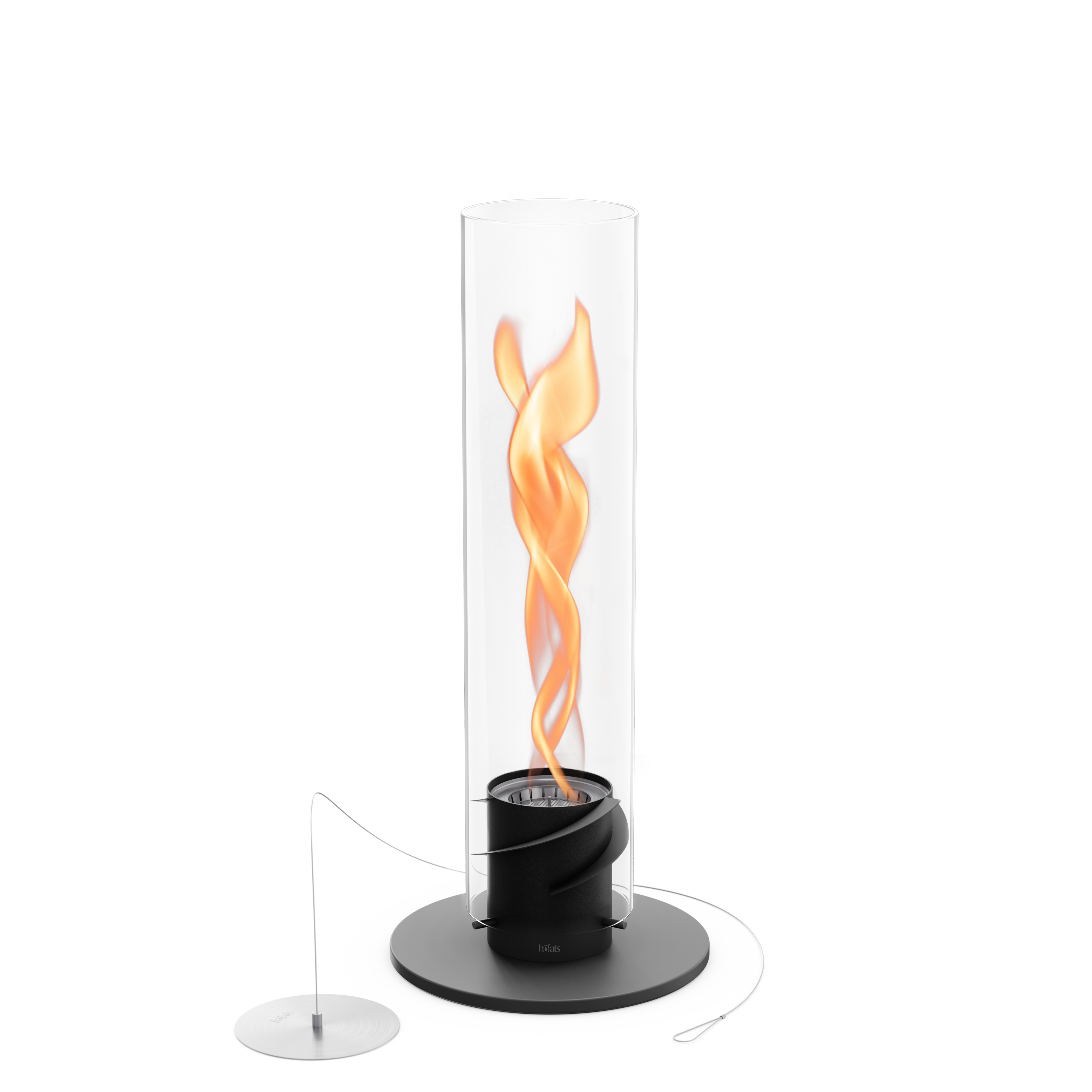 SPIN 1200 Tischfeuer schwarz