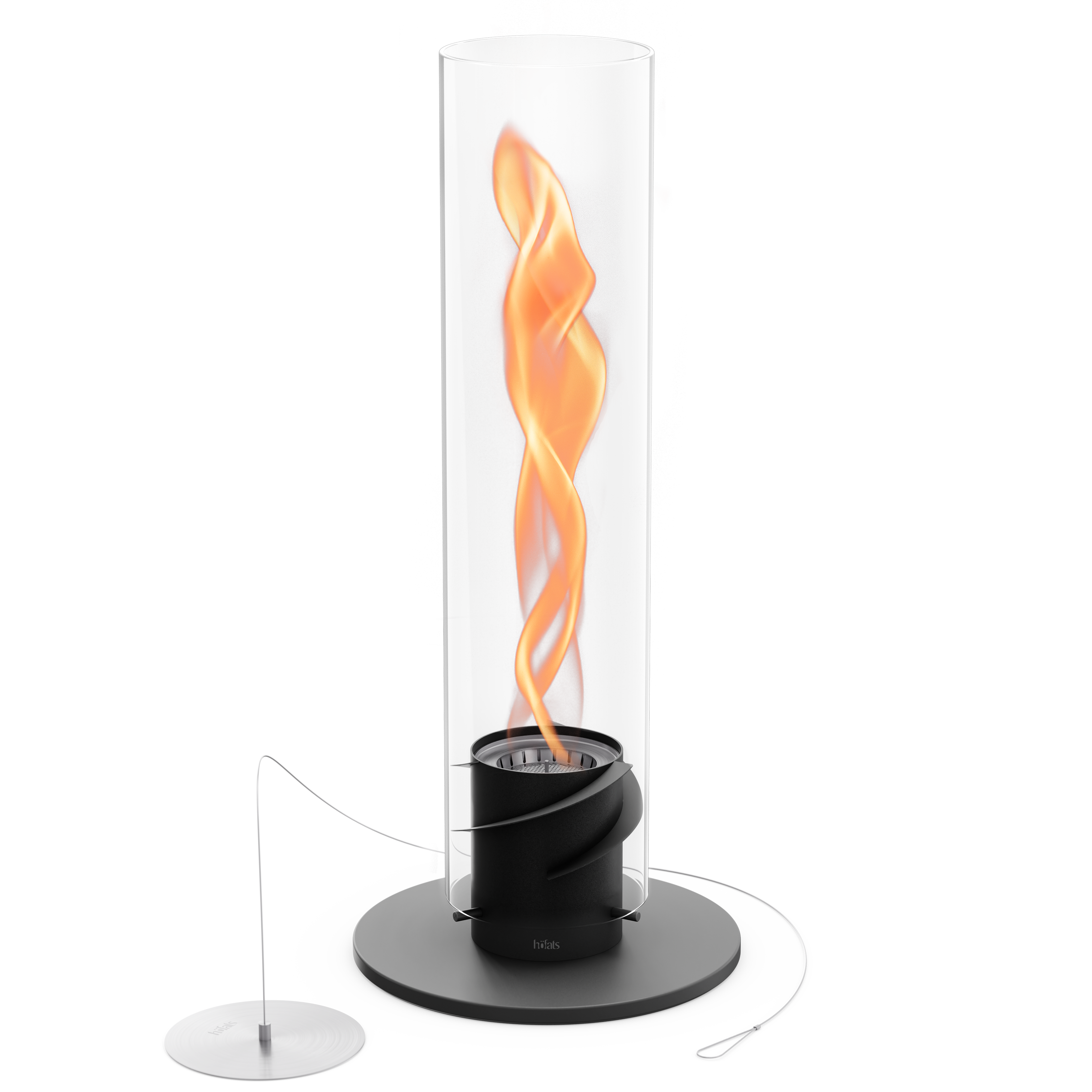 SPIN 1500 Tischfeuer schwarz