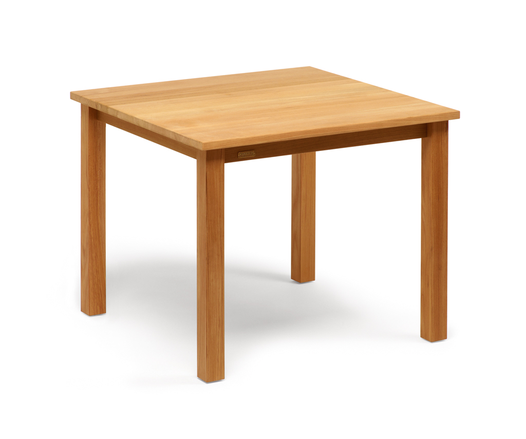 Weishäupl CABIN Gartentisch 90 x 90 cm - Mittelbohrung für Schirm möglich