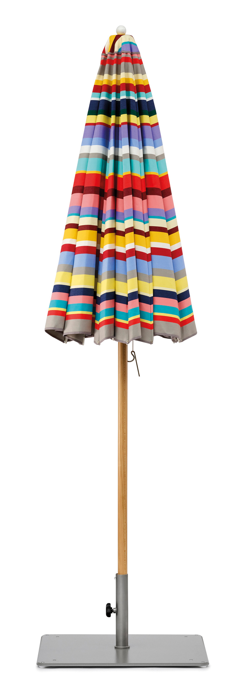 Weishäupl Sonnenschirm Pagodenschirm Multicolor Drm. 240 cm mit Flaschenzug und Knick