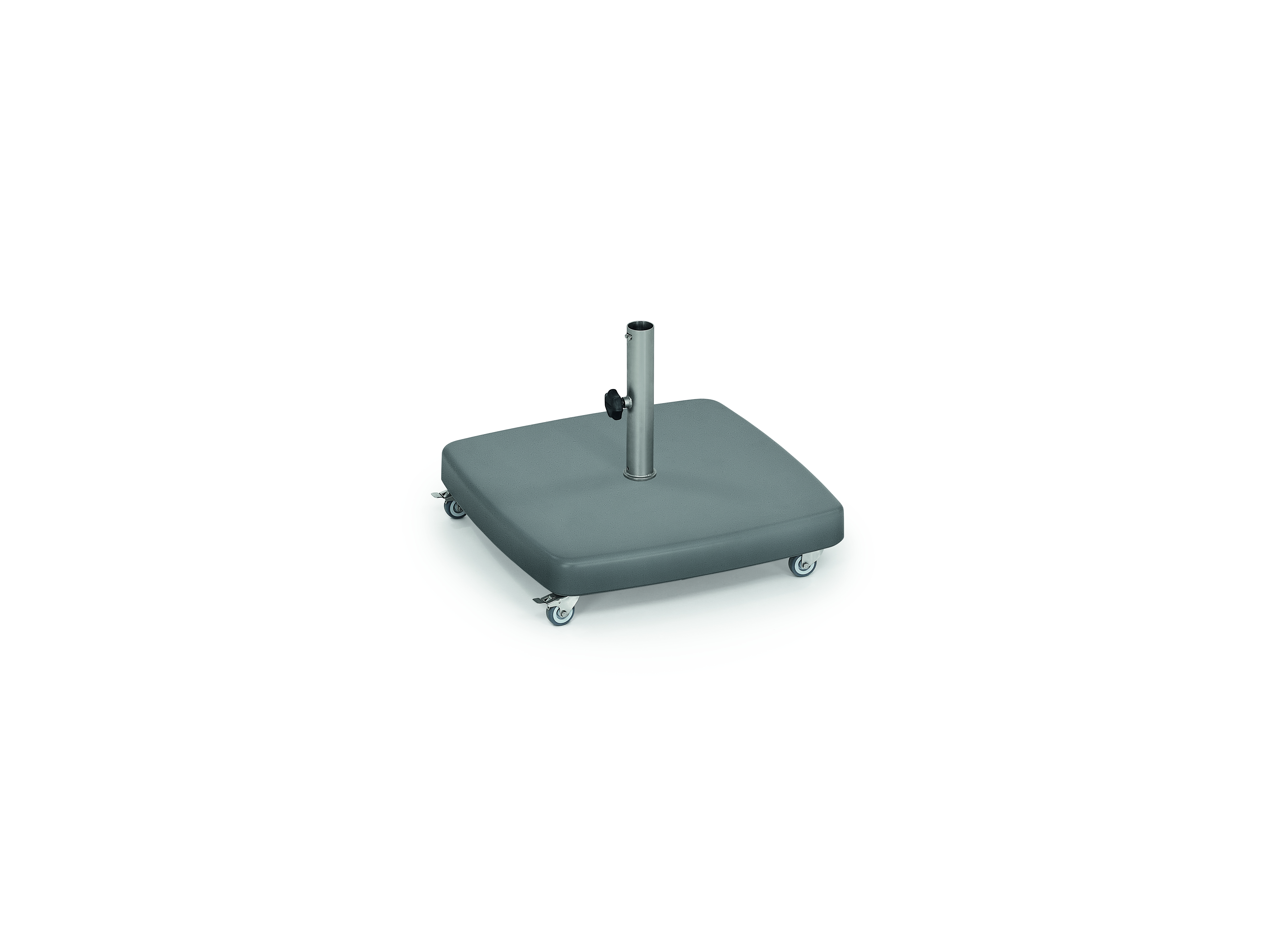 Beton eckig mit Rollen