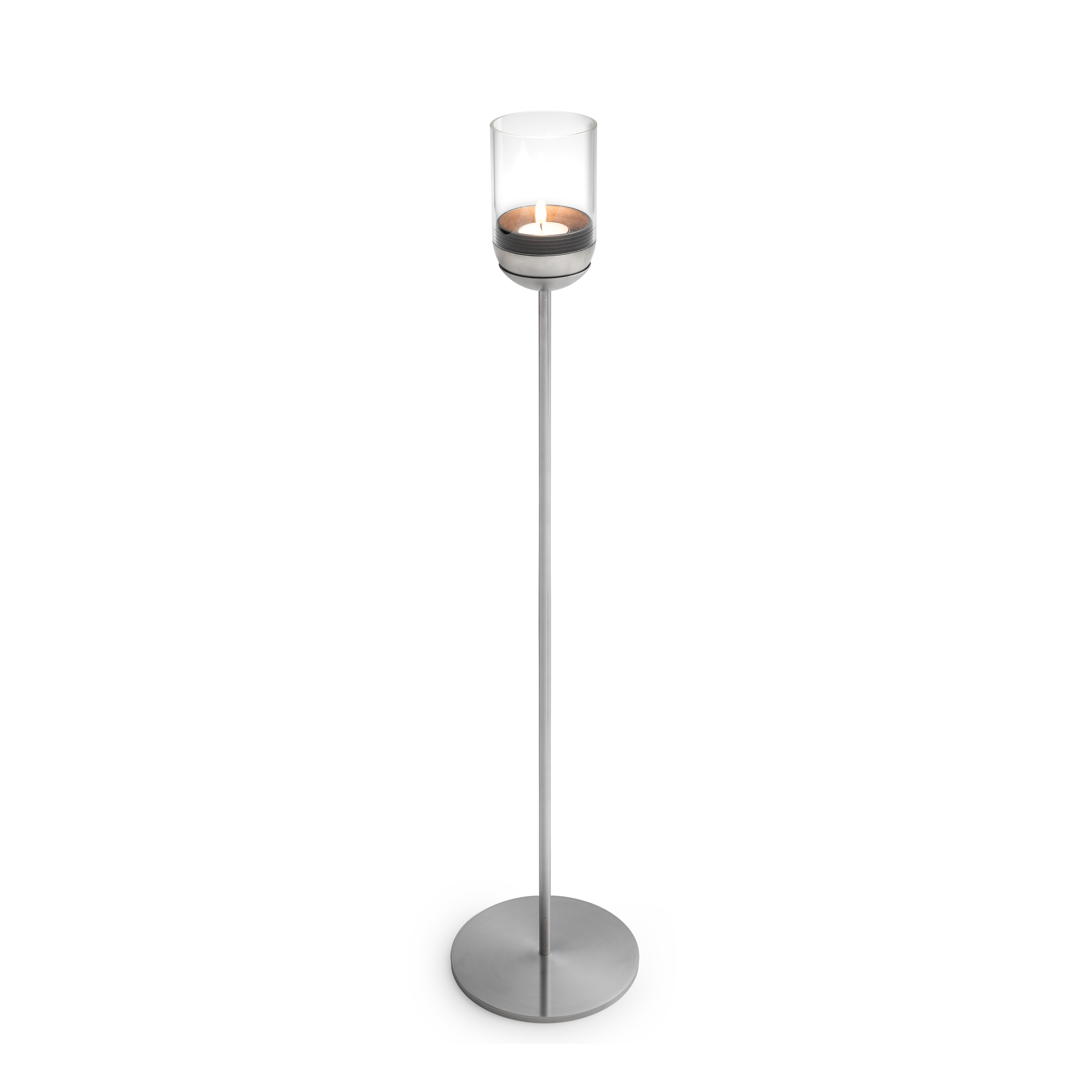HÖFATS Windlicht Gravity Candle Ständer silber Zubehör