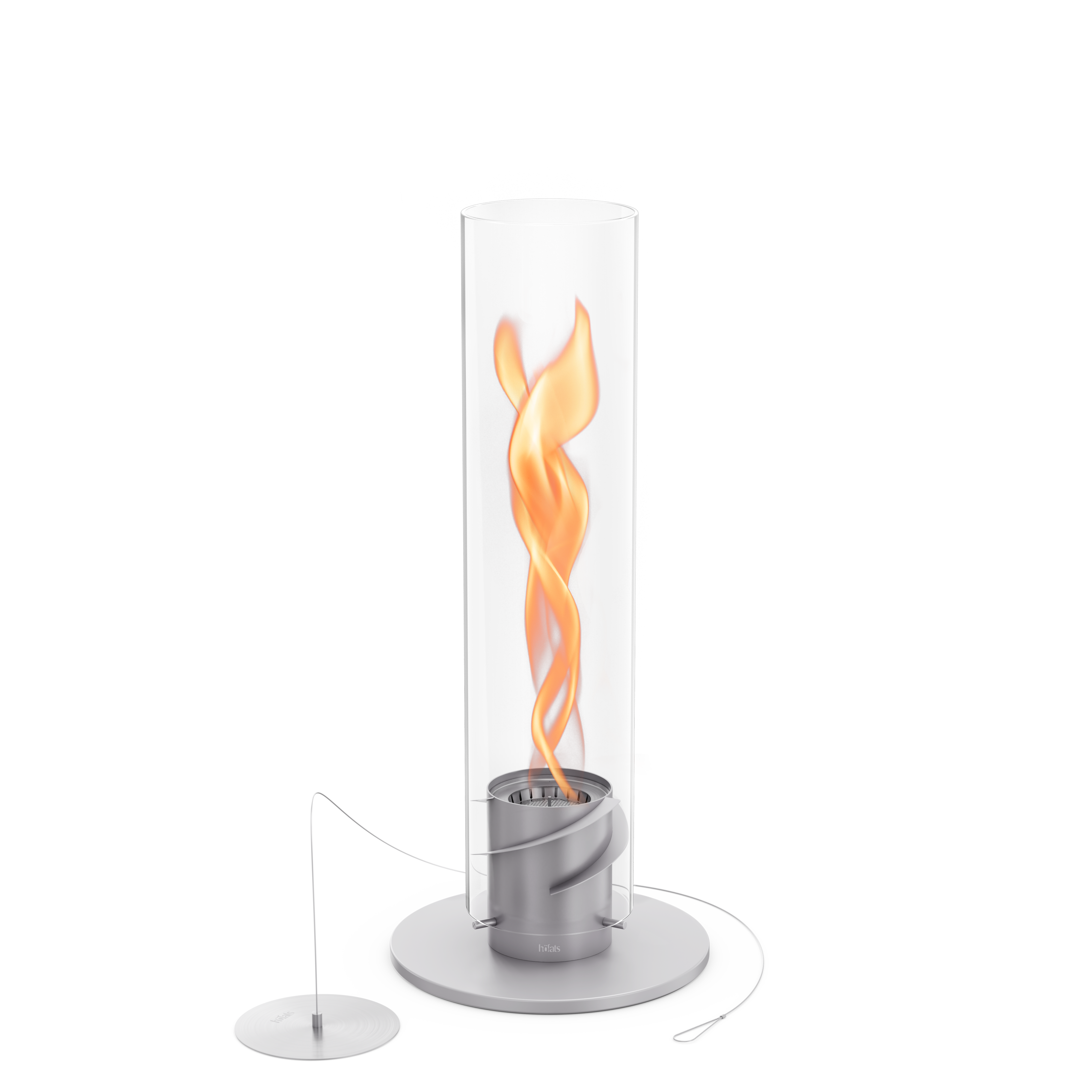 SPIN 1200 Tischfeuer grau