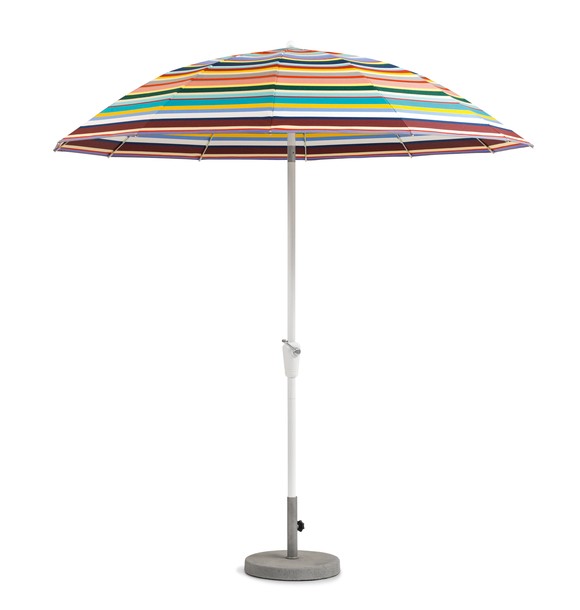 Weishäupl Drm. 240 cm Pagodenschirm Gestell Alu Weiß