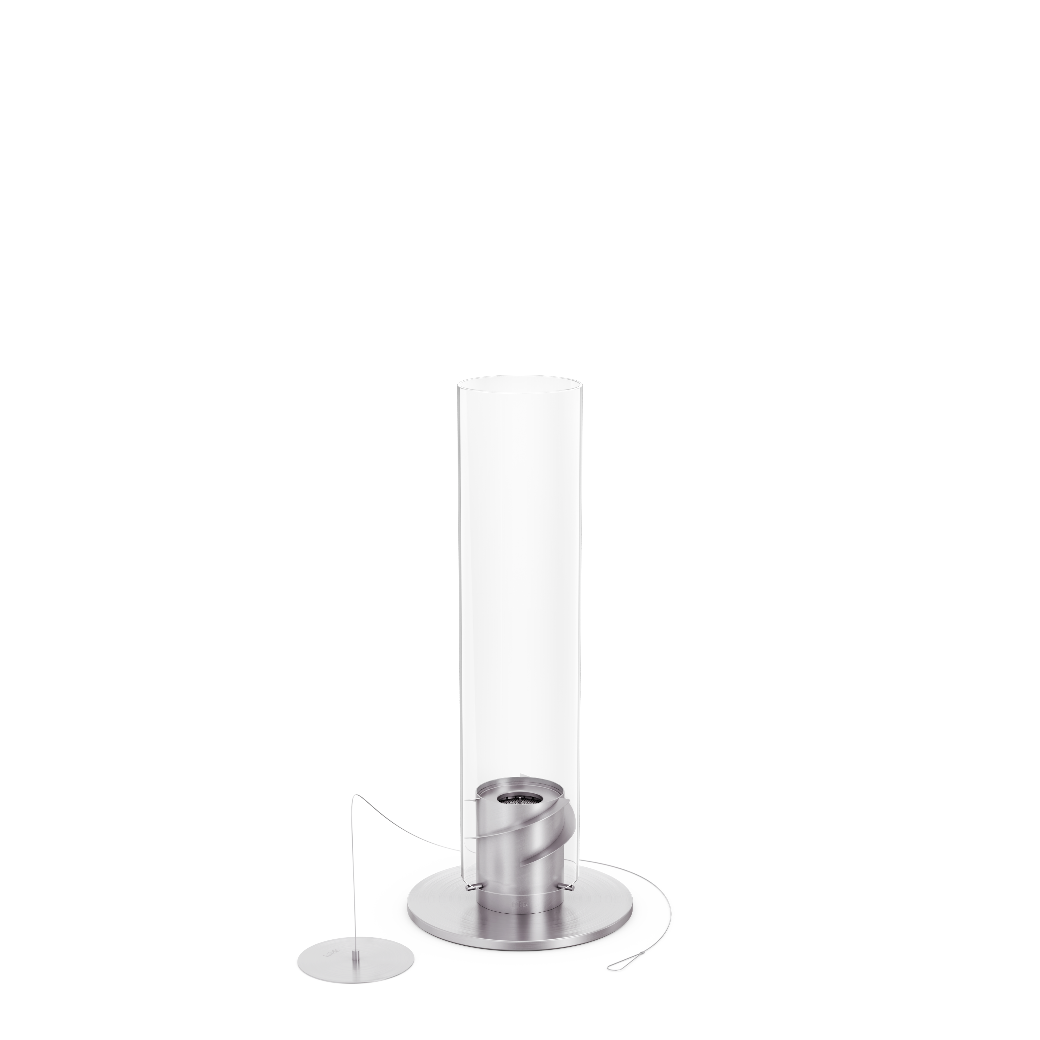 SPIN 900 Tischfeuer silber