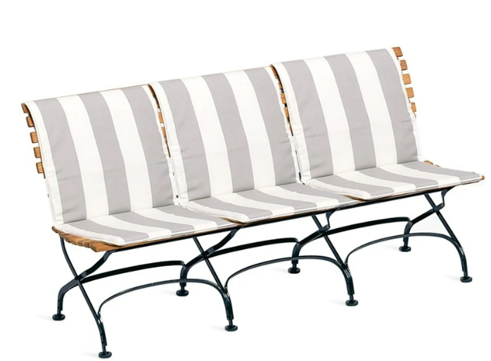 CLASSIC Sitz- und Rückenpolster Acryl und Polsterstoff Panama für 3-Sitzer Bank Weishäupl    